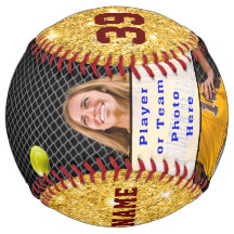 Navy Blue en Vegas Gold, Photo Softball