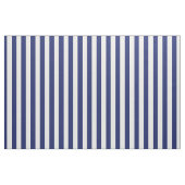 Navy Blue en White 1,5-inch Stripes Pattern Stof (Yard (91,4 cm))