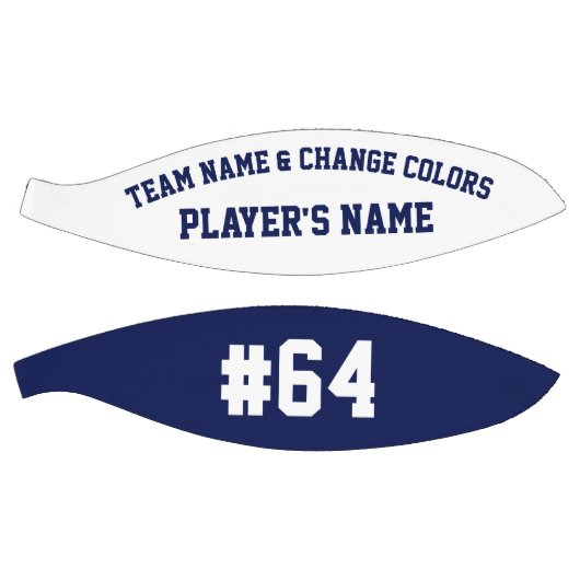 Navy Blue en White - Aangepaste Basketball Ball Basketbal (Panelen)