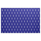 Navy Blue en White Barbershop Pole Pattern Stof (Fat Quarter)