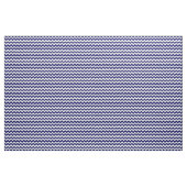 Navy Blue en White Chevron Zigzag Pattern Stof (Yard (91,4 cm))