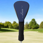 Navy Blue en White Modern Monogram Golfheadcover<br><div class="desc">Introductie van ons Navy Blue and White Modern Monogram Collectie: Verhoog uw interieur met ons verfijnde collectie met een hedendaags marineblauw en wit kleurenschema. Elk stuk is zorgvuldig vervaardigd om elegantie en stijl uit te stralen, perfect voor het toevoegen van een vleugje moderne flair aan elke kamer. Of u nu...</div>
