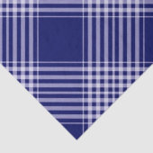 Navy Blue en White Pset Tissuepapier (Detail)