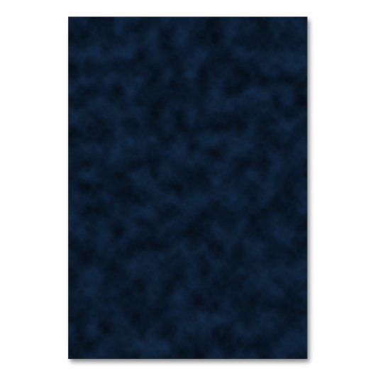 Navy Blue en White Stardust Reception Place Card Kaart (Achterkant)