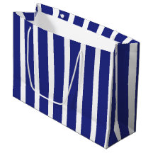 Navy blue en white strepen patroon