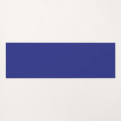 Navy blue en white strepen patroon yogamat (Achterkant (horizontaal))