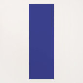 Navy blue en white strepen patroon yogamat (Achterkant)