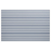 Navy Blue en White Striped Fabric Stof (Fat Quarter)