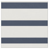 Navy Blue en White Striped Fabric van Yard Stof (Close Up)