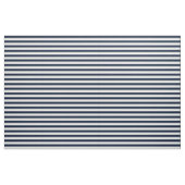 Navy Blue en White Striped Stof (Fat Quarter)