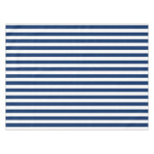 Navy Blue en White Stripes Tafelkleed (Voorkant (Horizontaal))