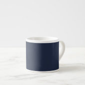 Navy Blue Espresso Kop (Voorkant rechts)