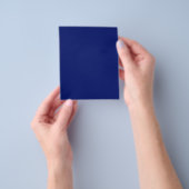 Navy Blue Flyer (Hand)