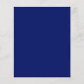 Navy Blue Flyer (Voorkant)