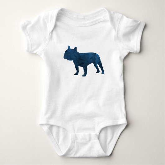 Navy Blue French Bulldog ook bekend onder de naam Romper (Voorkant)