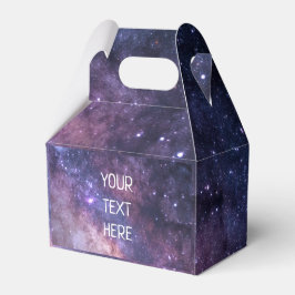 Navy Blue Galaxy Sterrennacht Stars Modern Bedankdoosjes