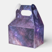 Navy Blue Galaxy Sterrennacht Stars Modern Bedankdoosjes (Achterkant)