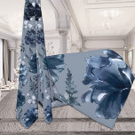 Navy Blue Garden Florals Dusty Blue Wedding Stropdas<br><div class="desc">Een klassieke blauw van de marine en stoffige blauwe stropdas met een waterverf-geschilderde verzameling tuinfloralen,  met inbegrip van pinda's in marinesblauw,  gemuteerde marjoek,  stoffige grijzen en stoffige blauwe plekken. Een klassieke marine en een stoffige blauwe bruiloft stropdas.</div>