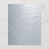 Navy Blue  Gedrukte Naam Trouwplaats Kaart (Achterkant)