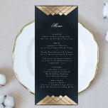Navy Blue Geometric Gold Gatsby Wedding Menu<br><div class="desc">slim menu om het collectie aan te passen *als u meer papieren opties wilt,  kunt u dit ontwerp overbrengen naar een slim programma *of voor meer hulp contact met mij opnemen</div>