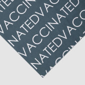 Navy Blue gevaccineerd Tissuepapier (Detail)