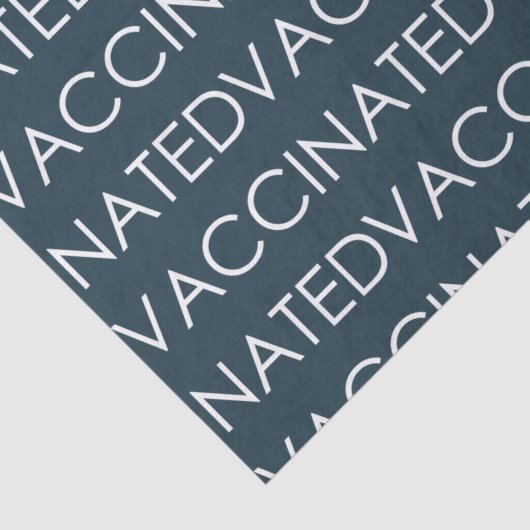 Navy Blue gevaccineerd Tissuepapier (Detail)