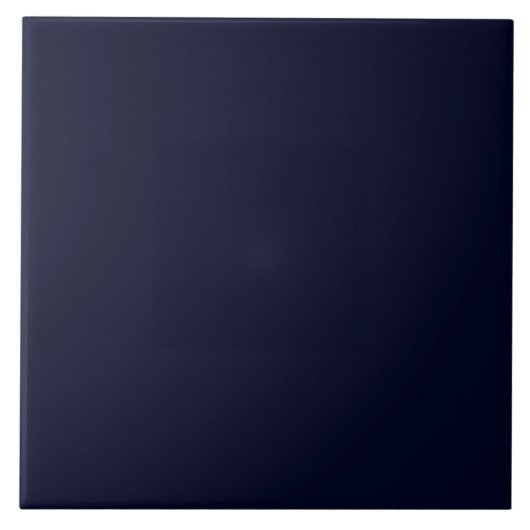 Navy Blue, gewoon marineblauw Tegeltje (Voorkant)