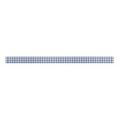 Navy Blue Gingham Grosgrain Ribbon Grosgrain Lint (Voorkant)