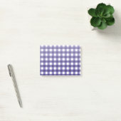 Navy blue gingham post-it® notes (Kantoor)
