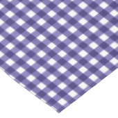 Navy blue gingham tafelkleed (Gekanteld)