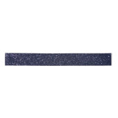 Navy blue glitter satijnen lint (Voorkant)