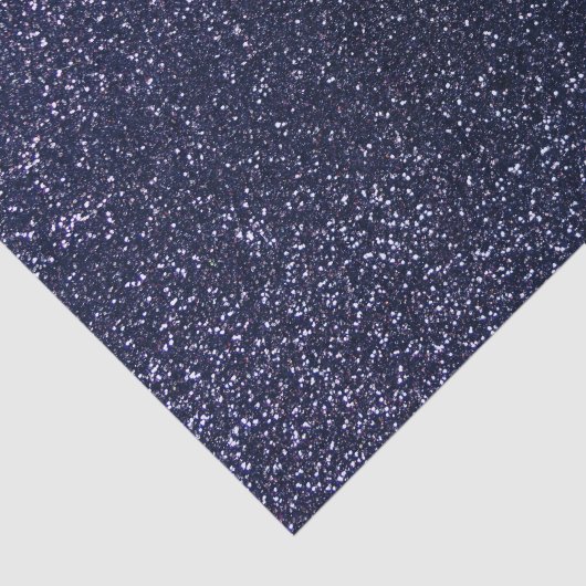 Navy blue glitter tissuepapier (Detail)