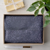Navy blue glitter tissuepapier (Geschenk)