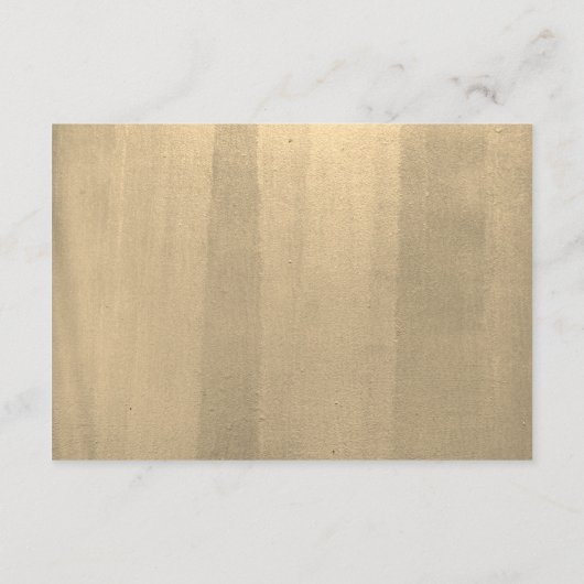 Navy Blue & Gold Bar Mitswa Details Kaart (Achterkant)