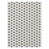 Navy Blue Gold Class of 2026 Graduation Party Tafelkleed (Voorkant)