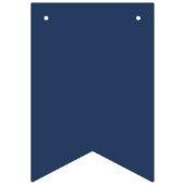 Navy Blue Gold Glitter Vlaggetjes (Derde vlag)