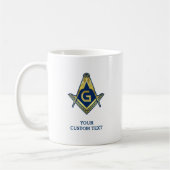 Navy Blue Gold Masonic Mokken | Vrijmetselaar Home (Links)