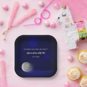 Navy Blue golf - golfers vrijgezellenfeest golf pa Papieren Bordje (Feest)