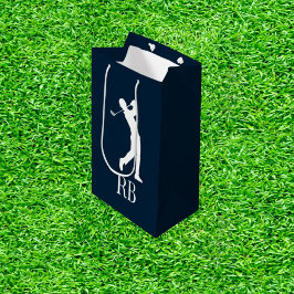 navy Blue Golf Medium Cadeauzakje