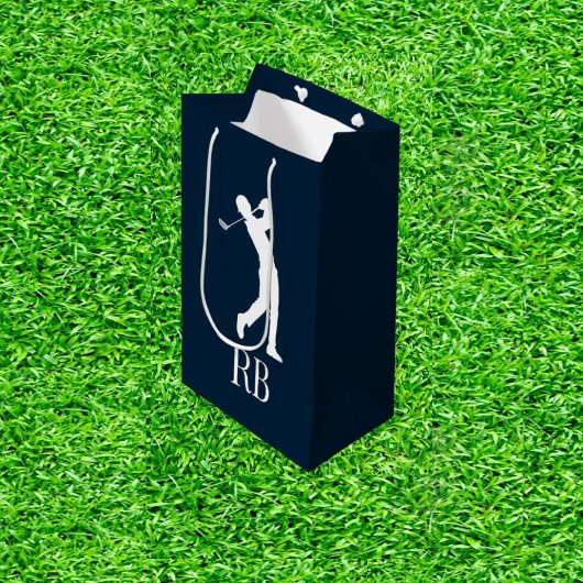 navy Blue Golf Medium Cadeauzakje