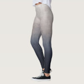 Navy Blue Gray White Leggings (Links)