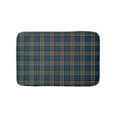 Navy Blue, Green en Red Scottish Tartan Badmat (Voorkant)