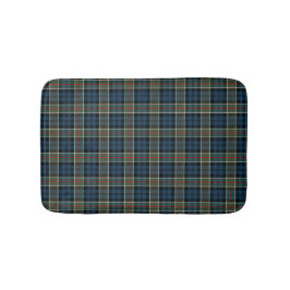 Navy Blue, Green en Red Scottish Tartan Badmat