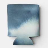 Navy Blue Groomsman Aangepaste bruiloft Blikjeskoeler (Achterkant)