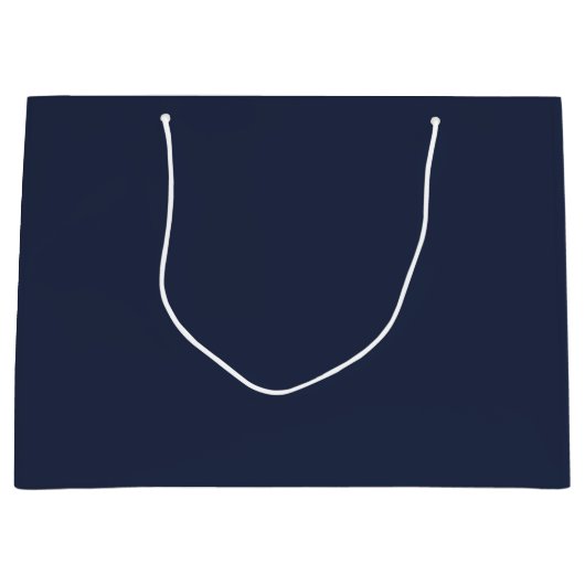 Navy Blue Groot Cadeauzakje (Voorkant)