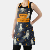 Navy Blue Halloween Schort met geesten, sterren, m (Insitu)