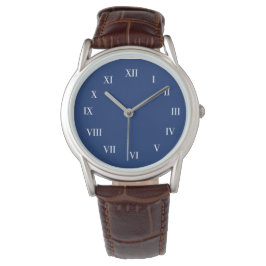 Navy Blue Horloge