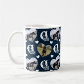 Navy Blue Horse Girl-foto Koffiemok (Links)