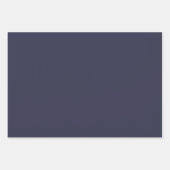 Navy Blue Inpakpapier Vel (Voorkant)