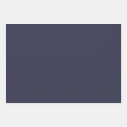 Navy Blue Inpakpapier Vel (Voorkant)